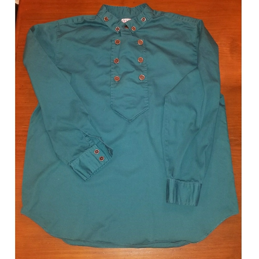 Teal Scully Bib Men's Shirt